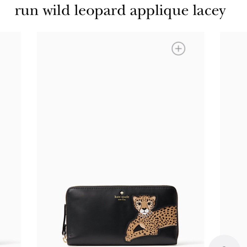 Kate Spade Leopard Wallet
